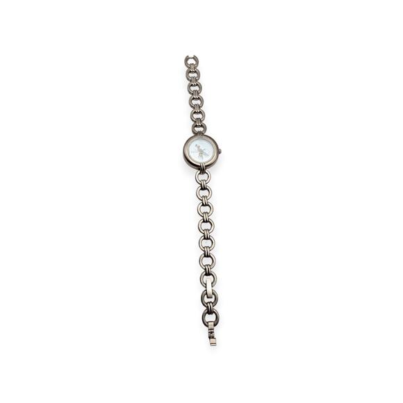 Disney Tinker Bell Bracelet Watch Quartz Working Silver Tone main image 9